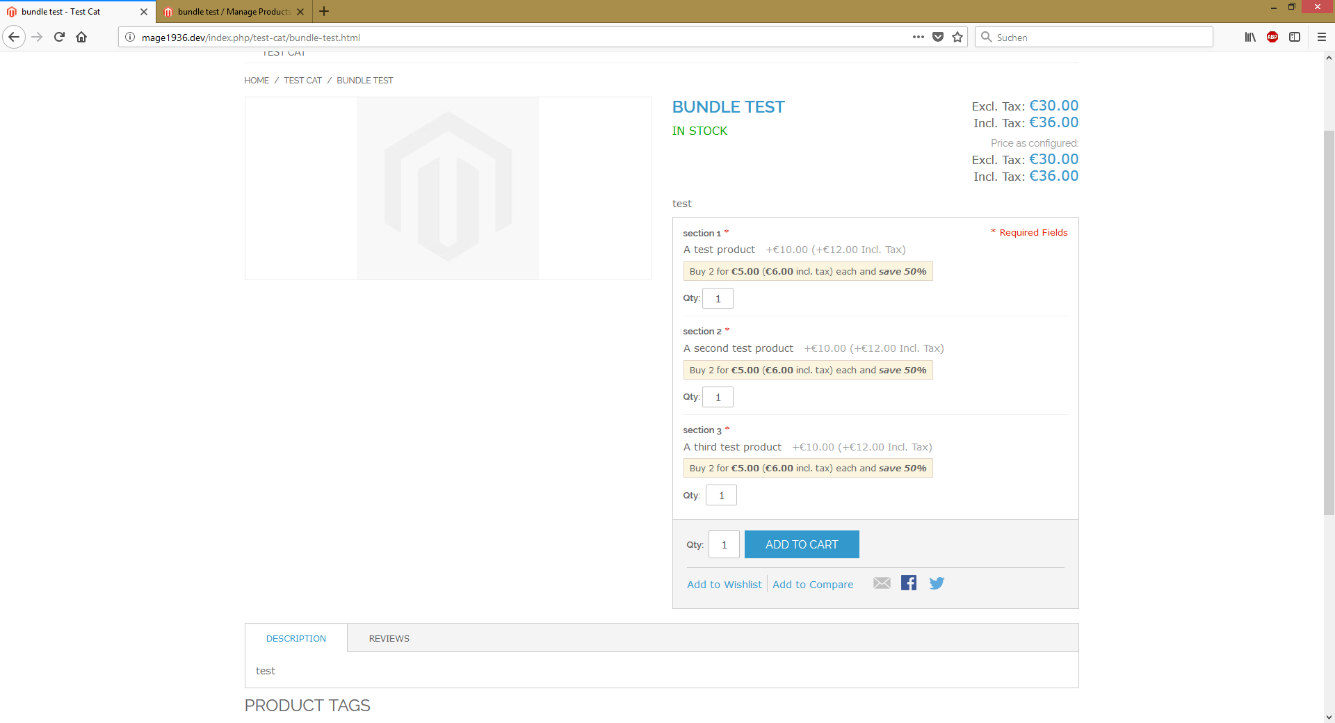 Magento-Product-Attribution Product Attributes and Tag Creation