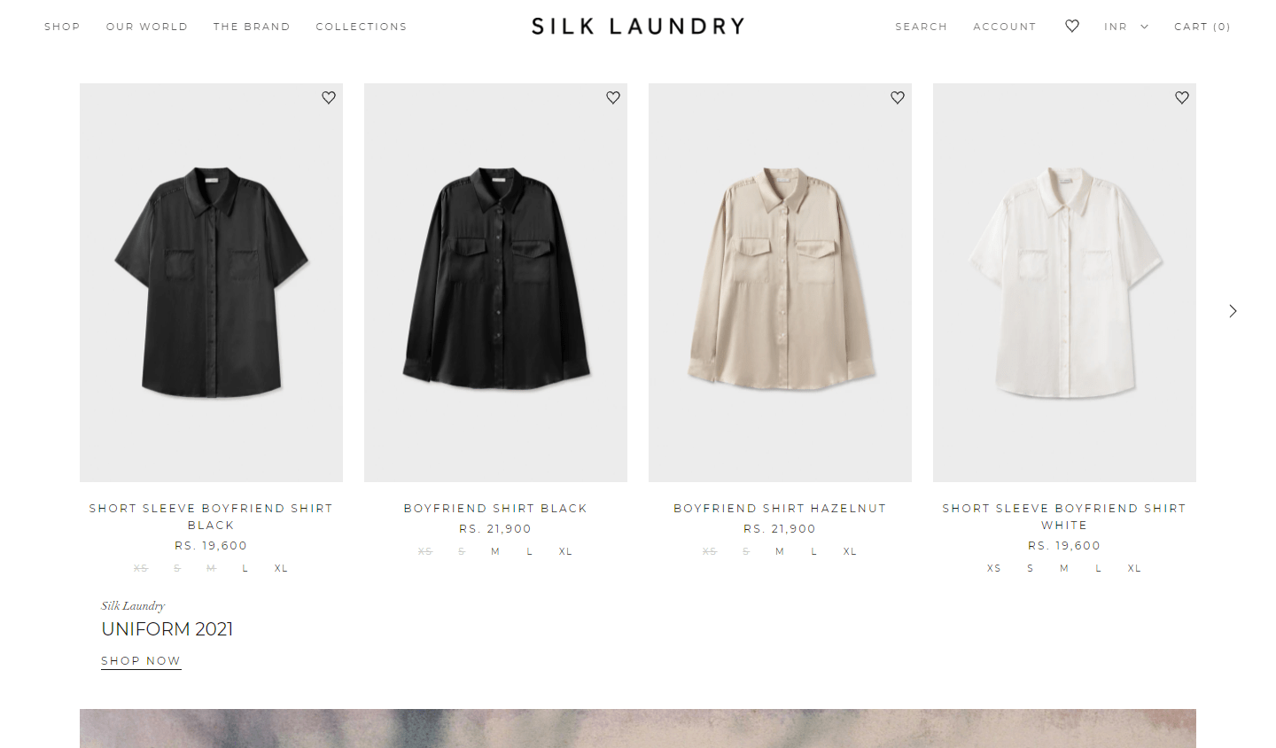 vserve | 10 Exceptional Shopify Store Samples that Will Inspire You to Build Your eCommerce Store Today Silk Laundry