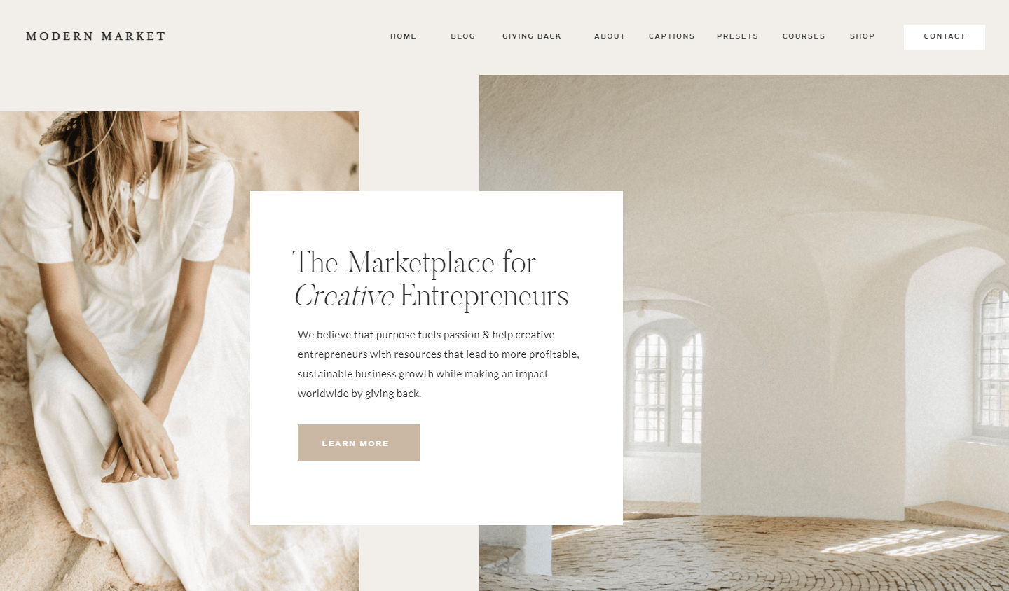 vserve | 10 Exceptional Shopify Store Samples that Will Inspire You to Build Your eCommerce Store Today Modern Market