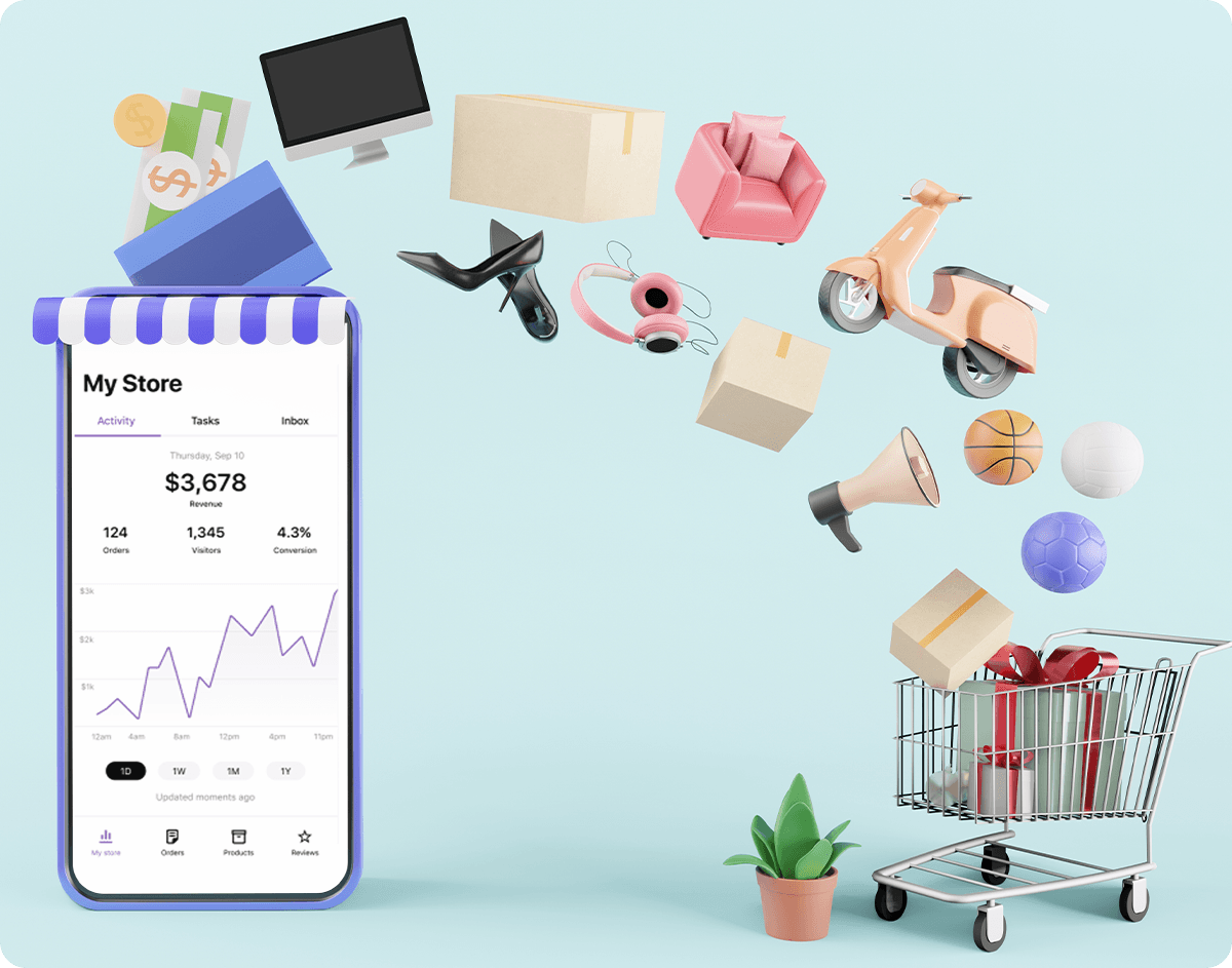 vserve | WooCommerce Website Design and Development Services My store on Mobile