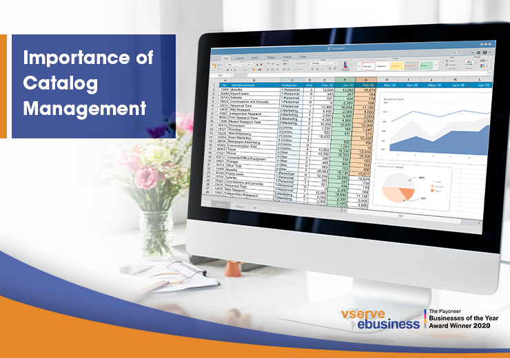 Importance of eCommerce catalog management services for a business vserve | How Outsourcing eCommerce Catalog Management Services Save You Time & Cost?